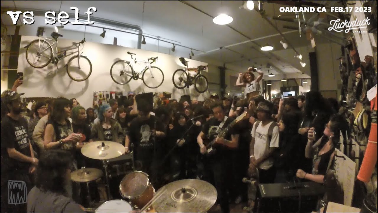 Vs Self - Luckyduck Bicycle Cafe. Oakland Ca. Feb.17 2023 (OT-113)
