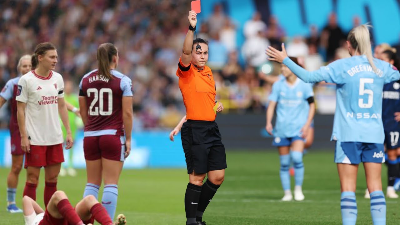ALL WSL RED CARDS 2023/24 Season