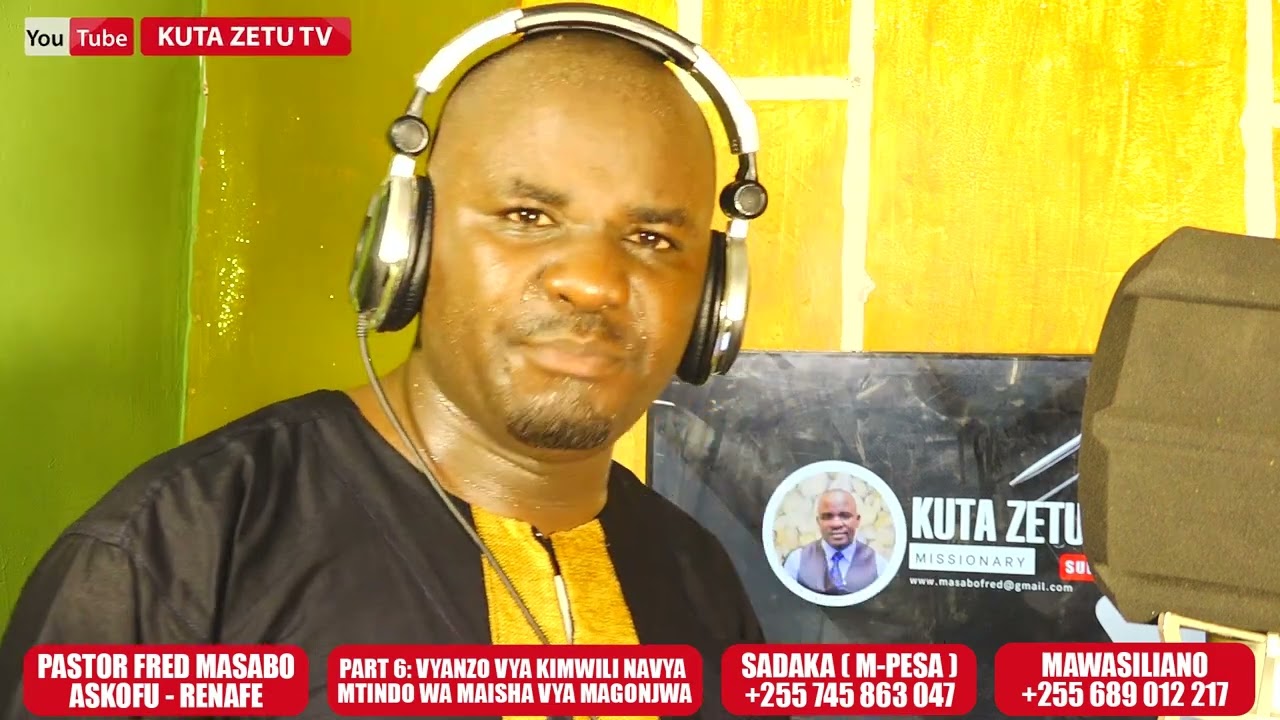 PART 6 - KUPUMZIKA NI IBADA - PASTOR FRED MASABO