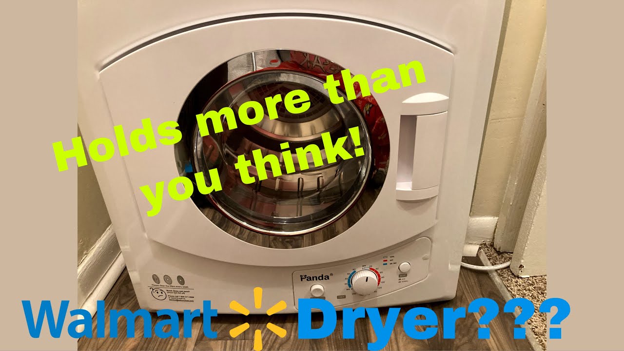 Panda 🐼 3.5 cu.ft Compact Portable Laundry Dryer PAN60SF