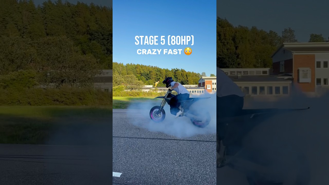 Insanely Fast 80HP Electric Bike! #starkvarg