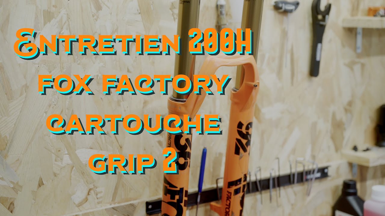 🔧 Fox 36 factory Entretien cartouche grip 2 et finitions plus plus ✨