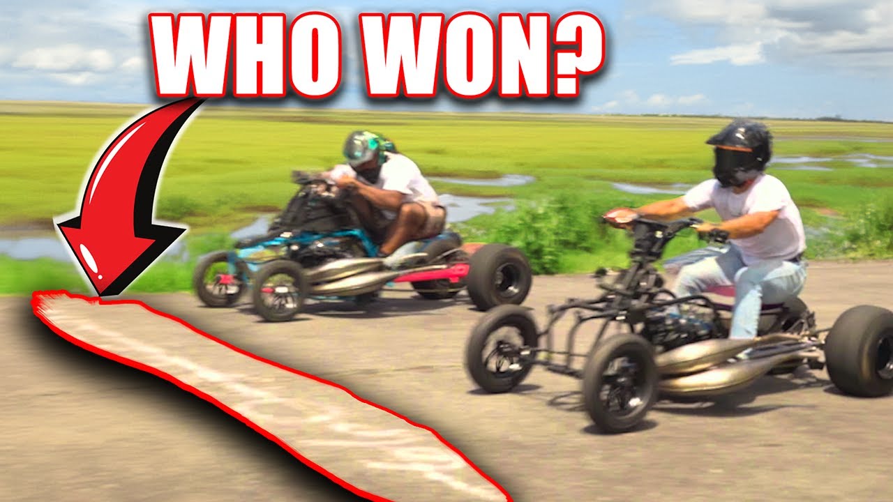 ATV Street Race TOO CLOSE TO CALL!