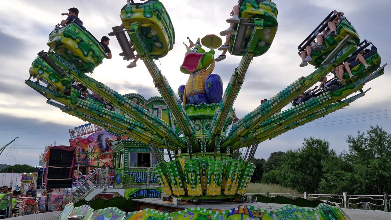Ranita Atracciones Barata-Feria de La Flecha (Valladolid) 2025-R&M Ferias.
