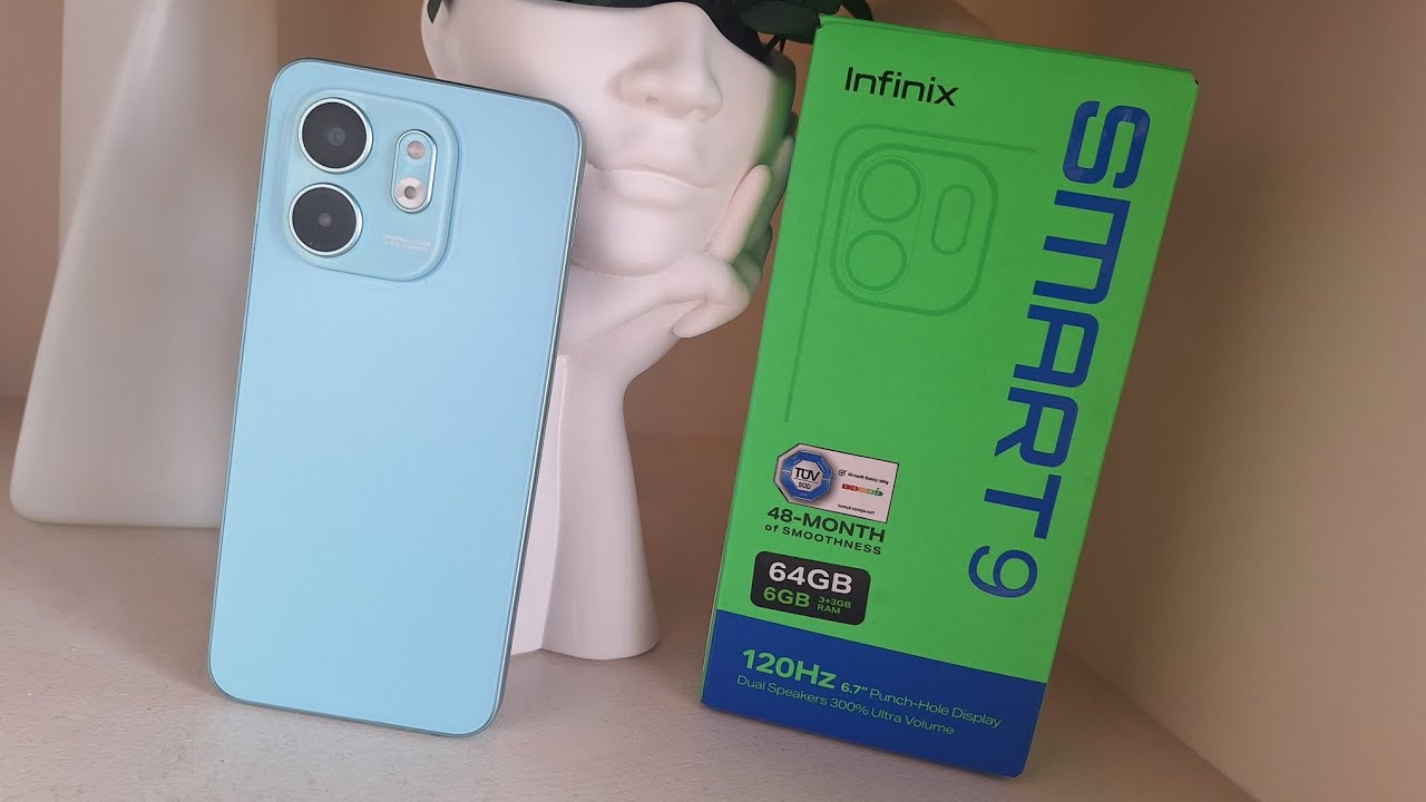 INFINIX SMART 9&mdash;ВОТ ЭТО БЮДЖЕТНИК🔥