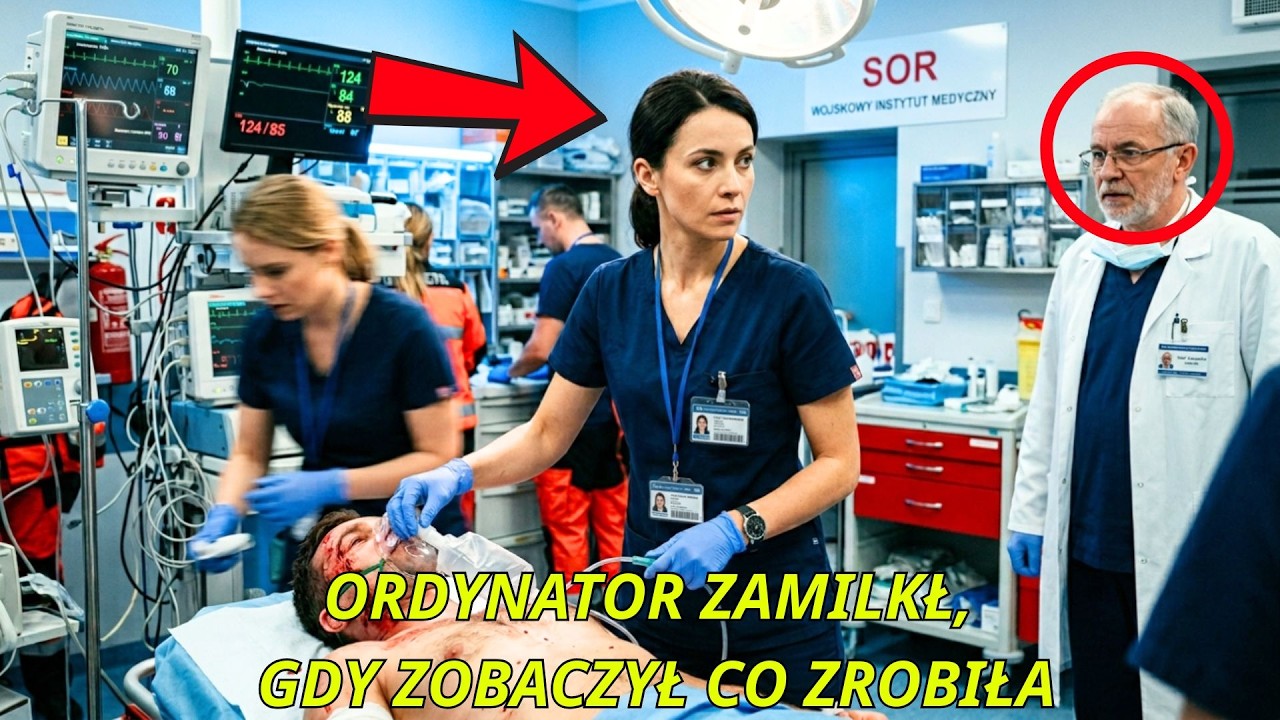 Ordynator zamilkł, gdy młoda pielęgniarka uratowała pacjenta