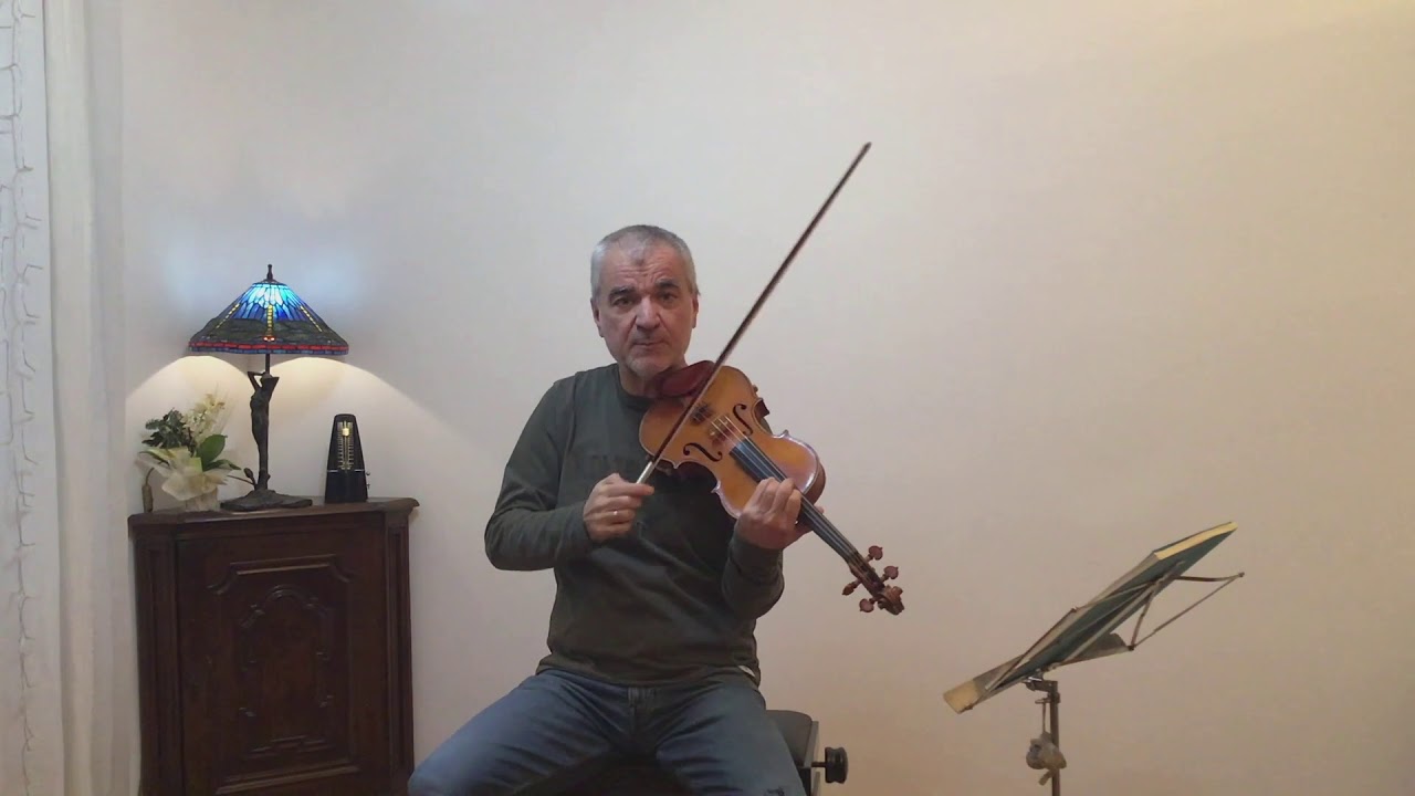 Sol maggiore scala a doppie corde ottave - tutorial