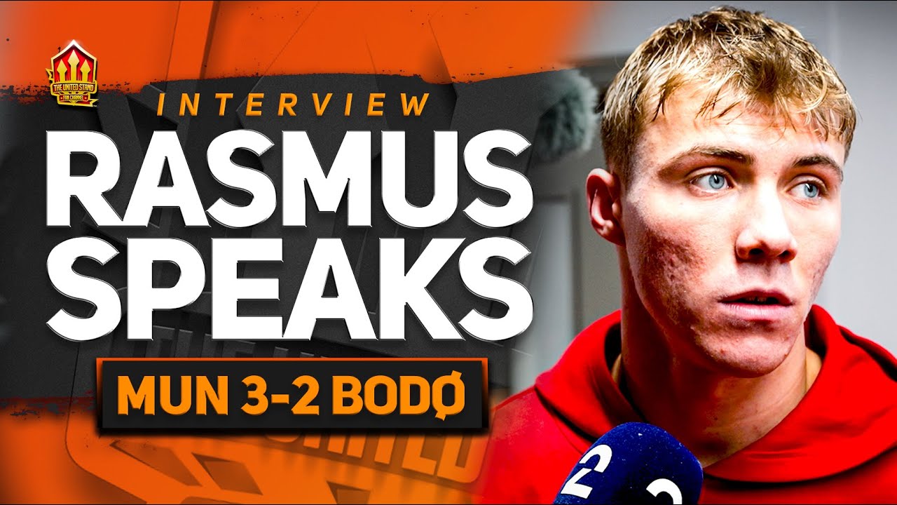 'I AM THE NUMBER 9' Rasmus Hojlund Interview!