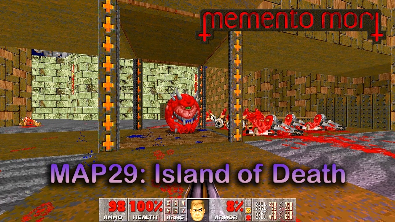 Doom II: Memento Mori | MAP29: Island of Death | 100% Playthrough