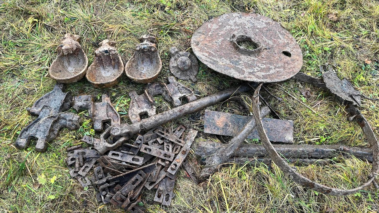 НЕТРОНУТАЯ ФЕРМА! ЧТО ТАМ ЕЩЕ ОСТАЛОСЬ?! Search for scrap metal with a metal detector
