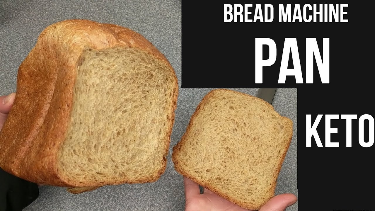 Receta pan de m&aacute;quina cetog&eacute;nico, f&aacute;cil y riqu&iacute;simo. KETO