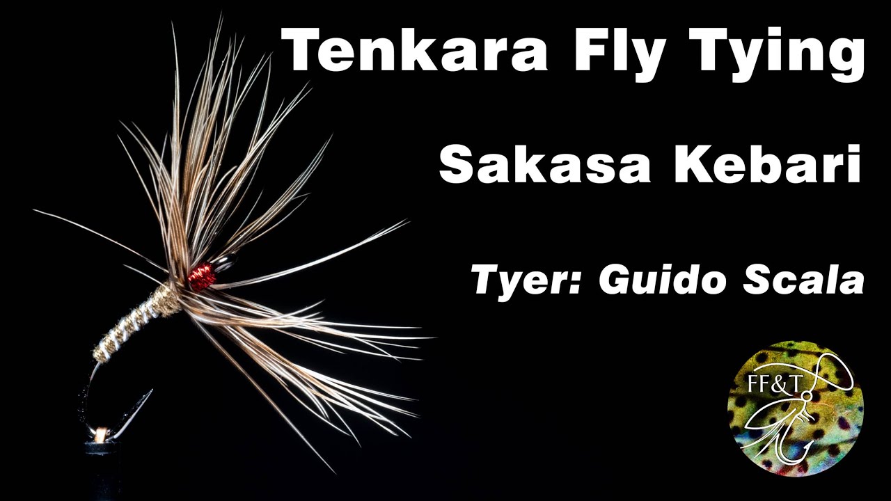 Tenkara Fly Tying - Sekasa Kebari with sewing thread and Ringneck Pheasant Feathers - variant