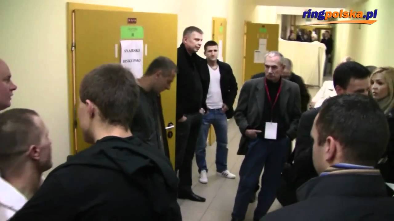 Awantura po walce Cieślak - Snarski