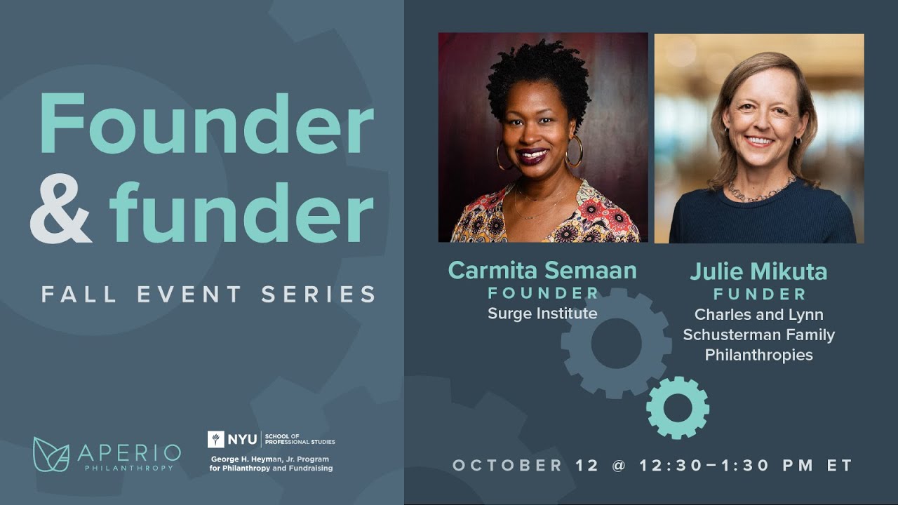 Founder & funder: The Surge Institute & Schusterman Family Philanthropies