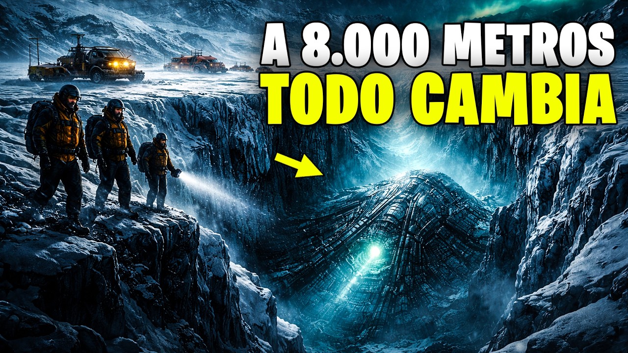 Antártida Profunda: O Segredo Sombrio Enterrado Sob 4 Km de Gelo e Silêncio Absoluto