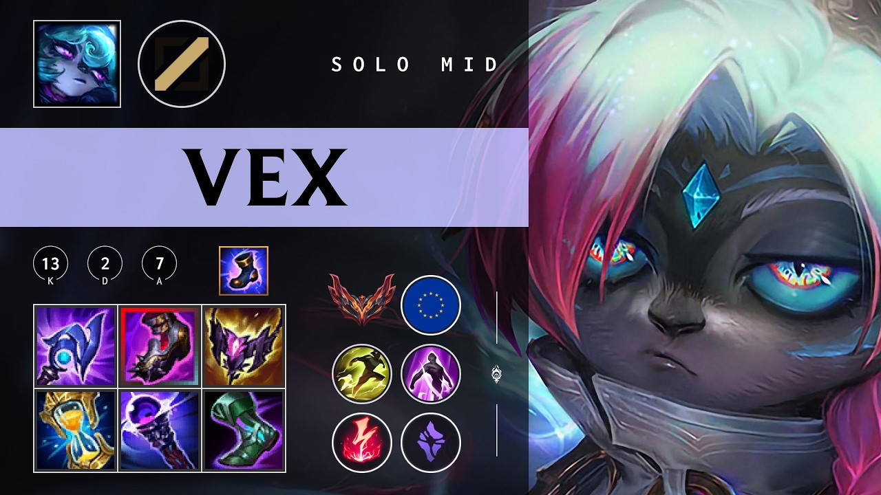Vex Mid vs Zilean - EUW Grandmaster Patch 26.04