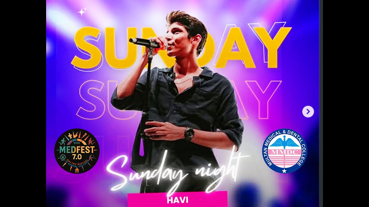 Musical Night 2025 AT MMDC Coming for Havi / Multan Medical & Dental College