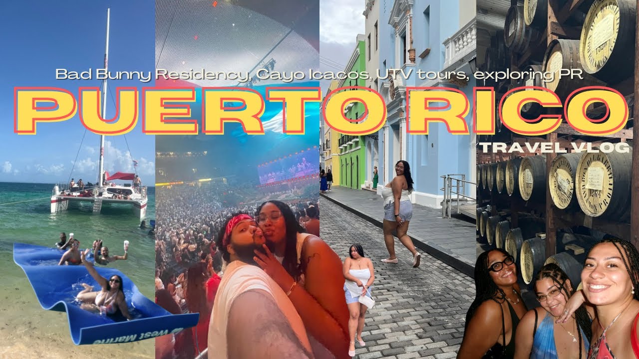 PUERTO RICO VLOG: Bad Bunny Residency 🌴| Cayo Icacos, UTV tours, nightlife, amazing food & more!