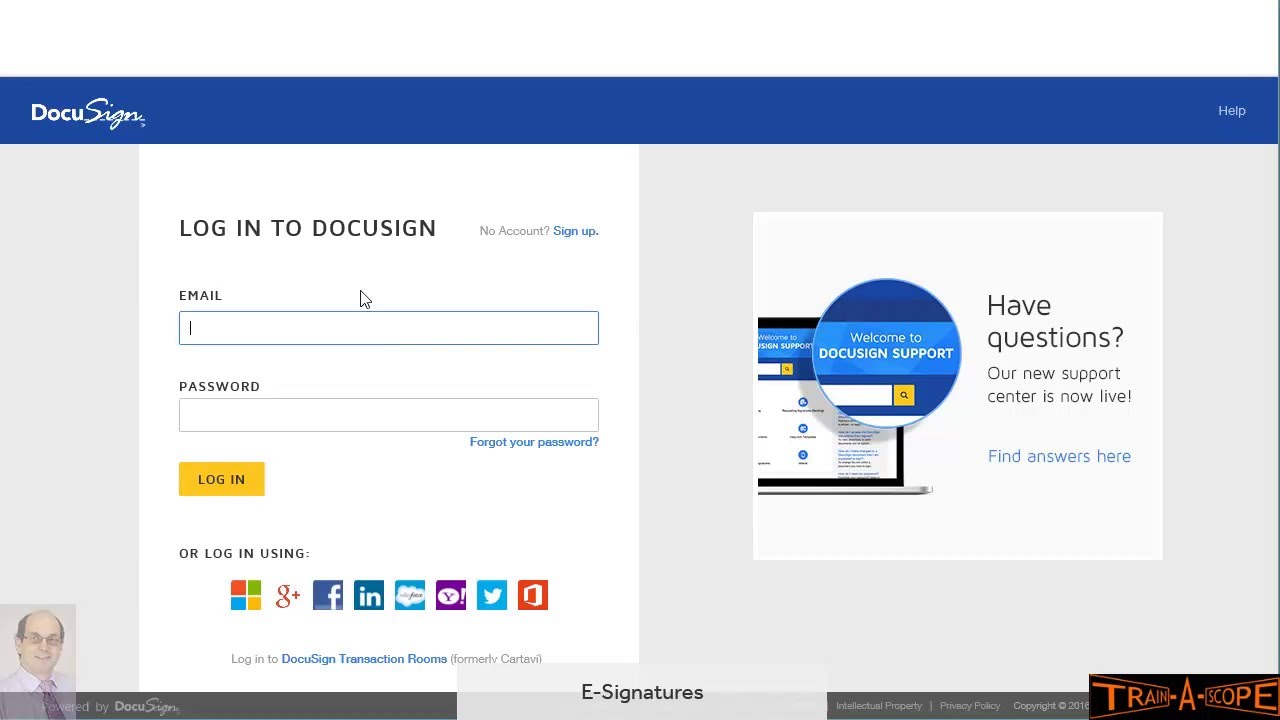 Explore E Signatures in Office 365 using  DocuSign in 18 Minutes