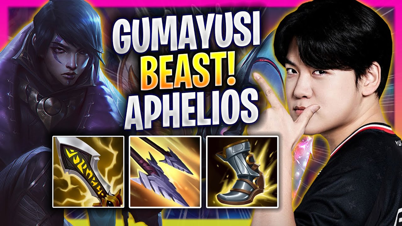 GUMAYUSI IS A BEAST WITH APHELIOS! - T1 Gumayusi Plays Aphelios ADC vs Jinx! | Season 2025