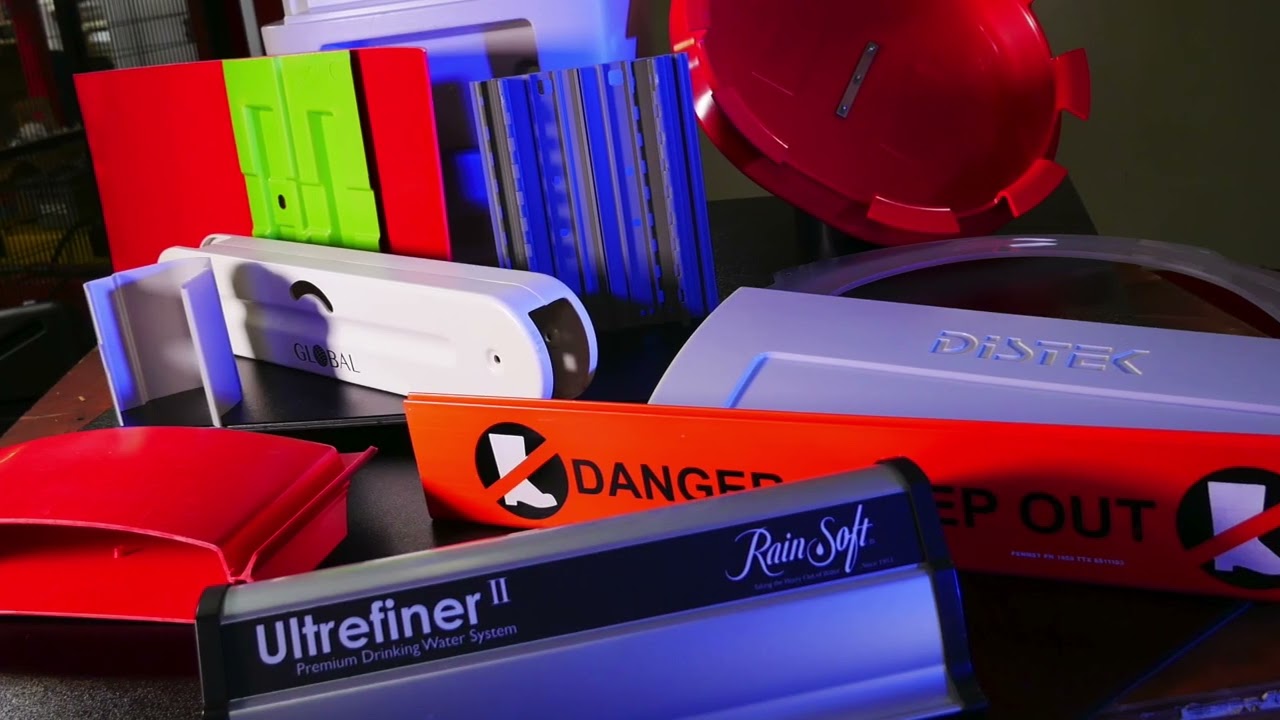 What thermoforming material and colors can you use?