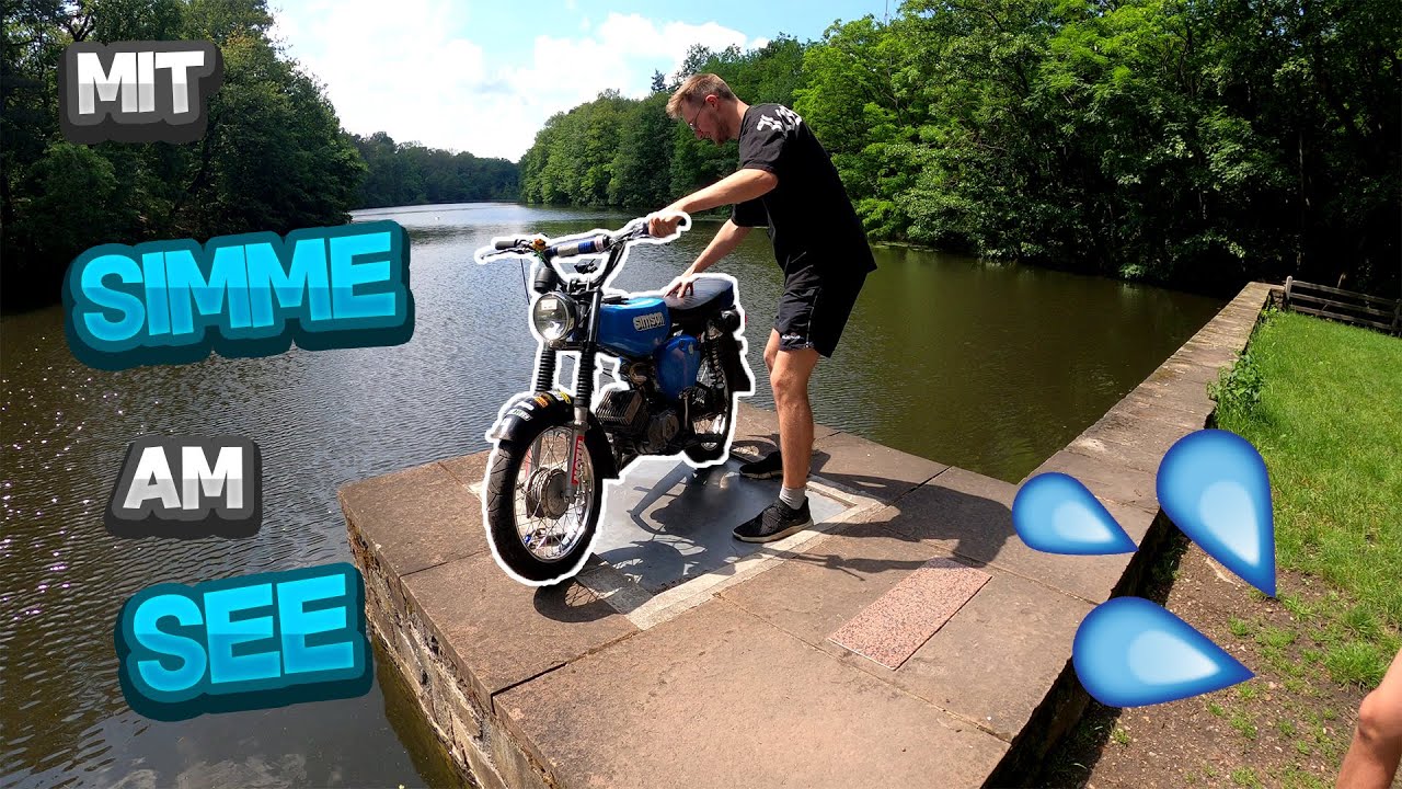 😵‍💫 FAST die SIMSON im TEICH VERSENKT 😂 OKF mit @noahnito | Motovlog #63