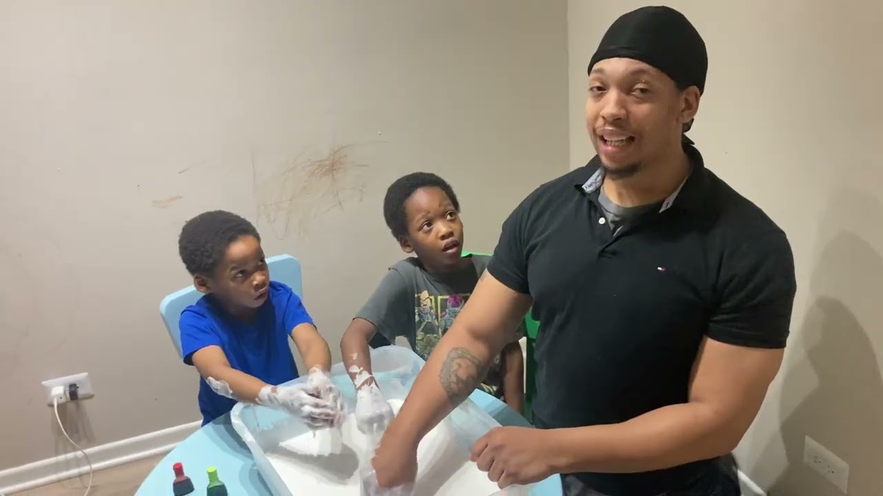 GIANT FLUFFY SLIME THIS WAS A EPIC FAIL!! #slime #slimemaking 