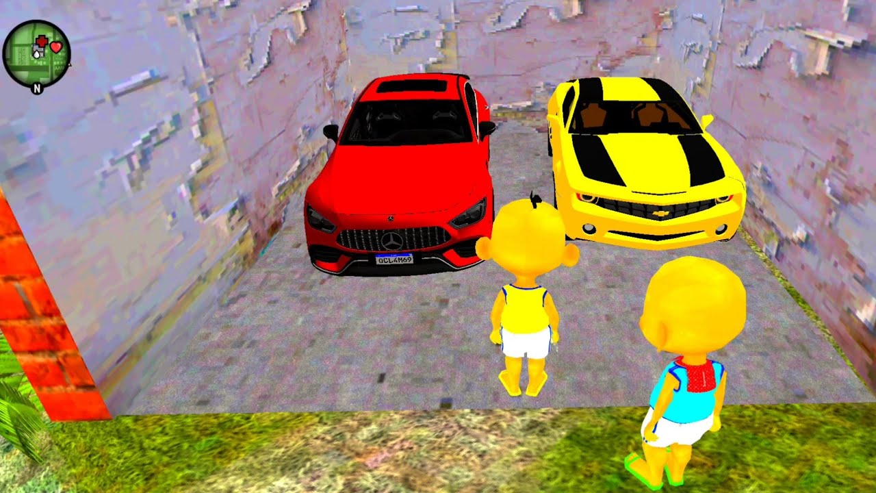 Upin dan ipin Pamer Mobil Sport Pemberian PaPa Polisi , Mail nak Pinjam 🤣 Dunia Oyya