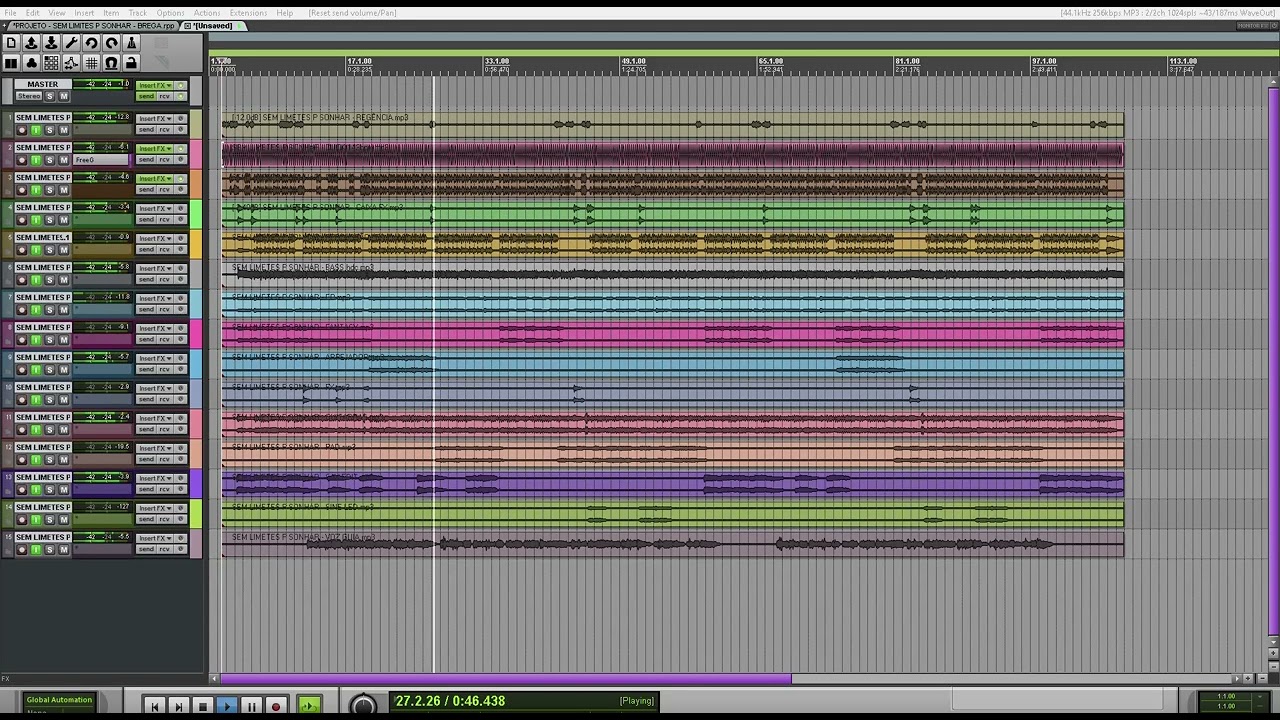 SEM LIMITES PRA SONHAR - Playback e Vs Multitracks