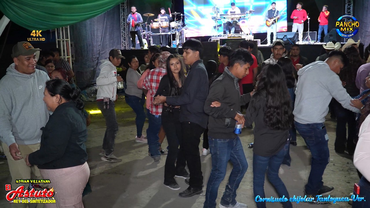 Adrian Villasana el astuto en vivo puros éxitos para bailar desde cornisuelo  chijolar Tantoyuca