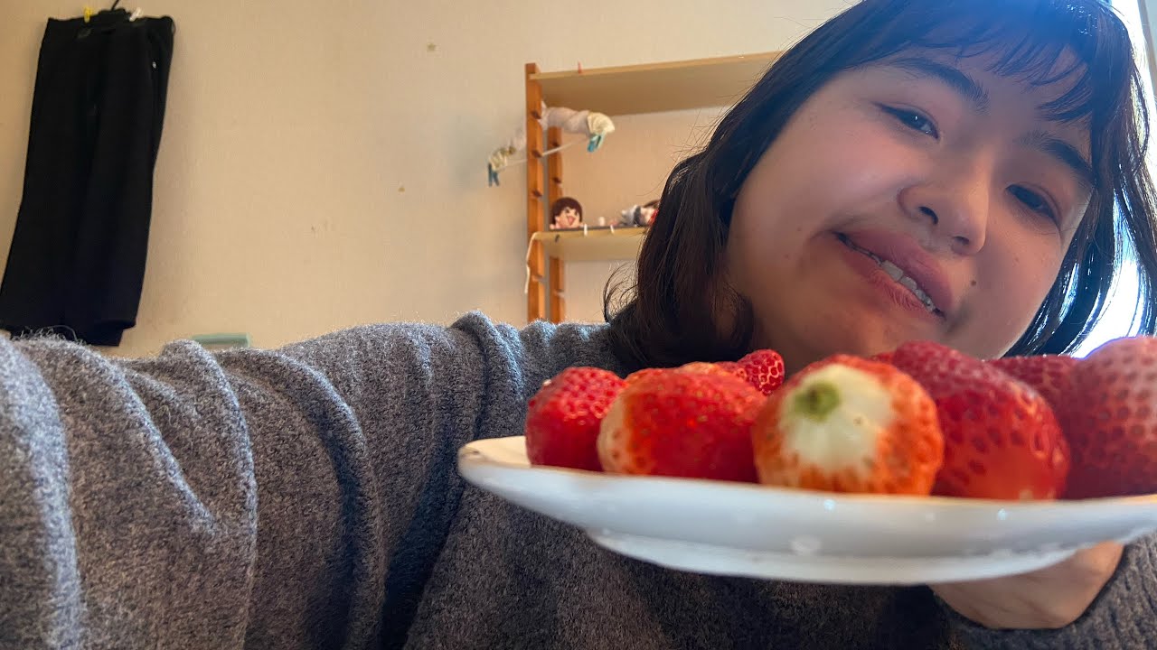 いちご食べてみたよ#いちご 