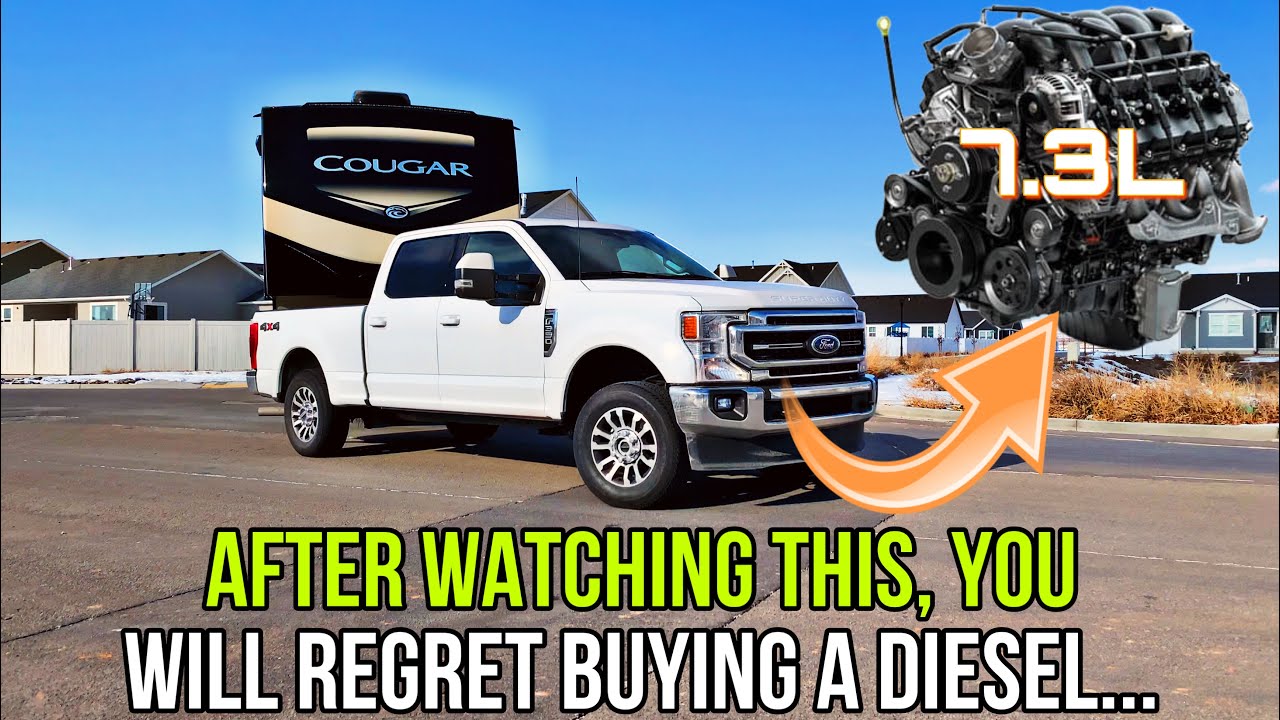 Испытание грузоподъемности Ford F350 7.3 л и расхода топлива на шоссе среди конкурентов с дизельн...