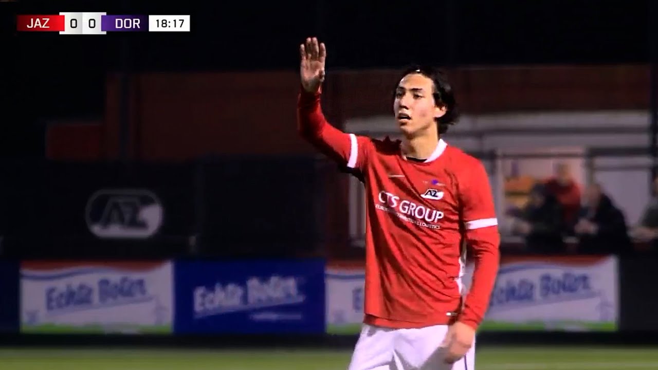 Julian Oerip vs Dordrecht - Hampir Cetak GOL Free Kick!! Hanya Bermain Satu Babak