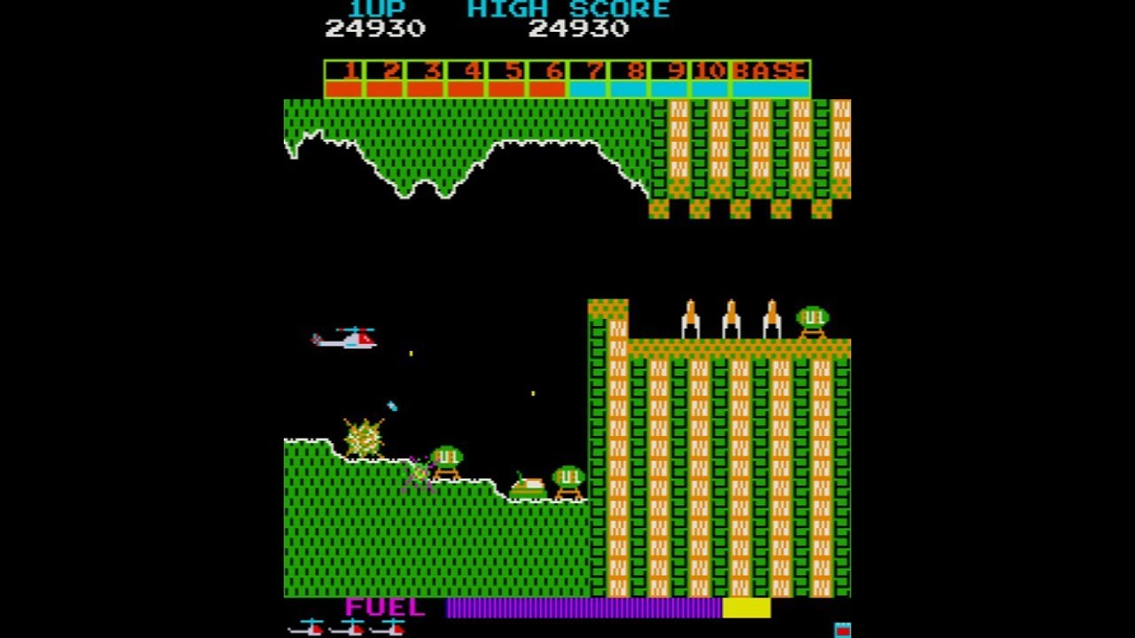 Super Cobra [Arcade Longplay] (1981) Konami