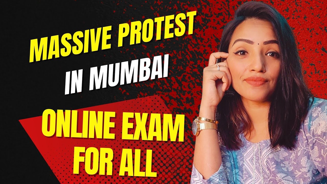 ONLINE EXAM FOR ALL 2022 |STUDENTS PROTEST AT MUMBAI ( AZAD MAIDAN) / IMP FOR ALL STUDENTS