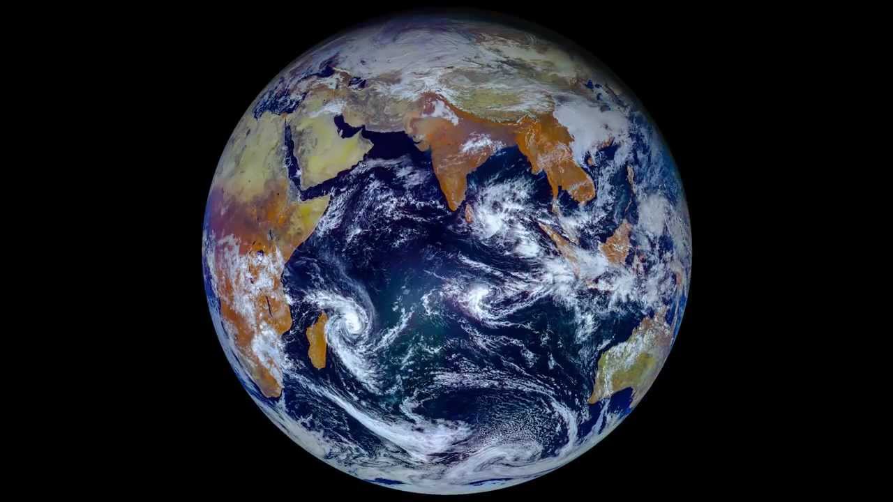 Электро-Л январь 2013 (Elektro-L January 2013) HD