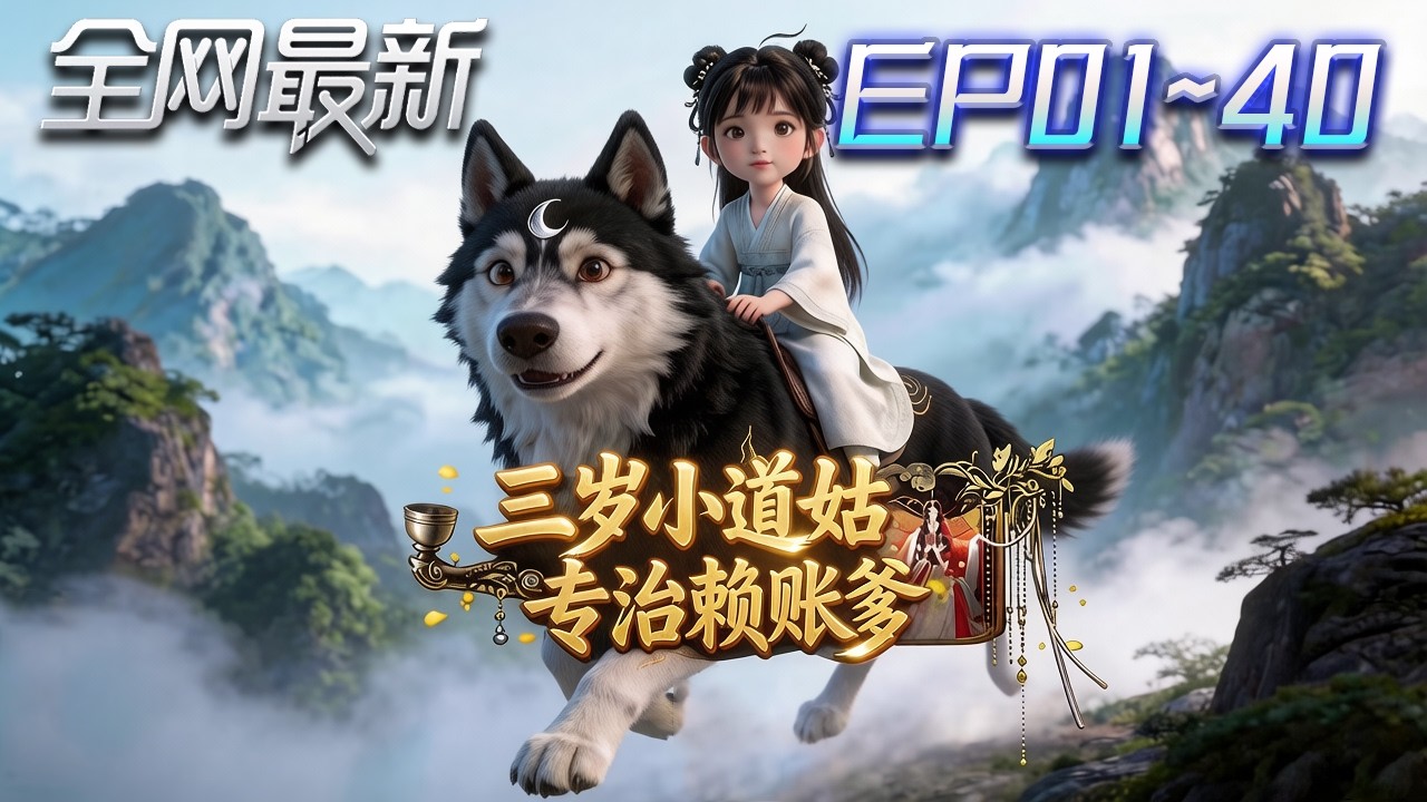 ⚡【首播漫剧】《三岁小道姑专治赖账爹》💥第1~40集：三歲小道姑專治賴帳爹，出手驚人！ #修仙 #ai漫剧 #動畫 #繫統 #末世 #小欣说文