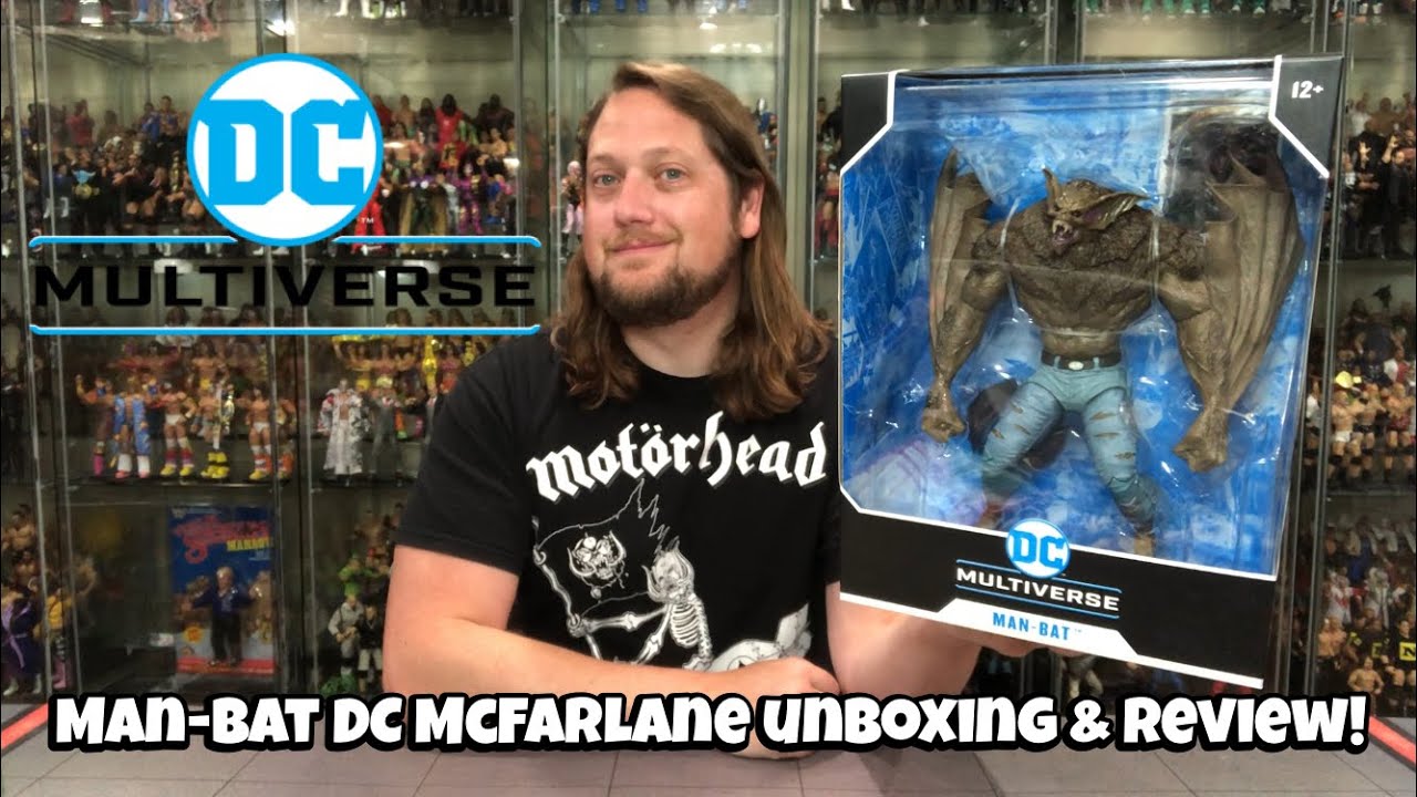 Man-Bat McFarlane DC Multiverse Unboxing & Review!