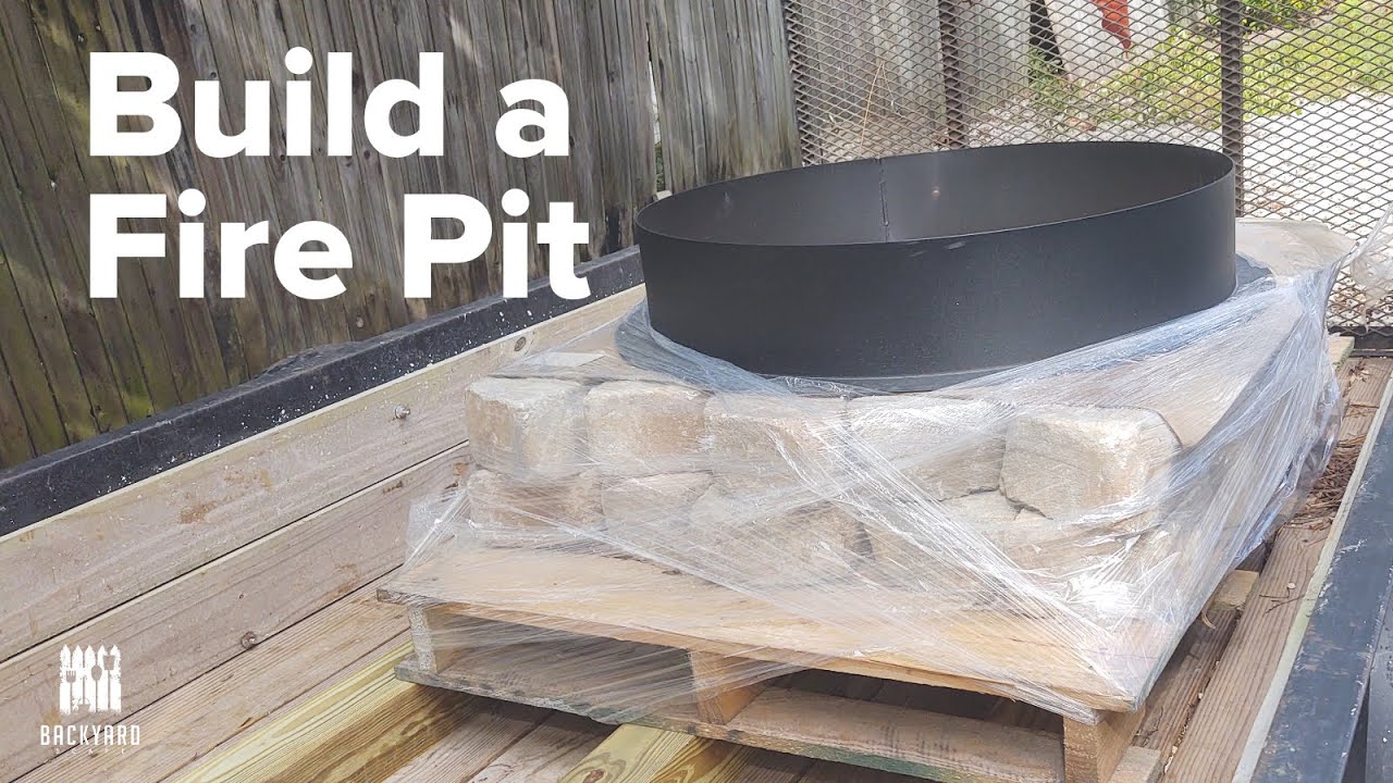 How to Build a Fire Pit with Pavers (Step by Step)