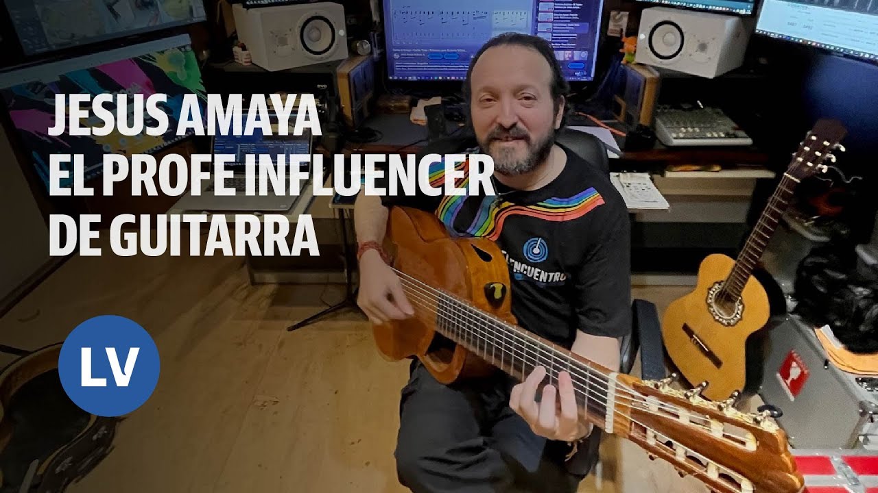Jesús Amaya el profe influencer  de guitarra l La Voz