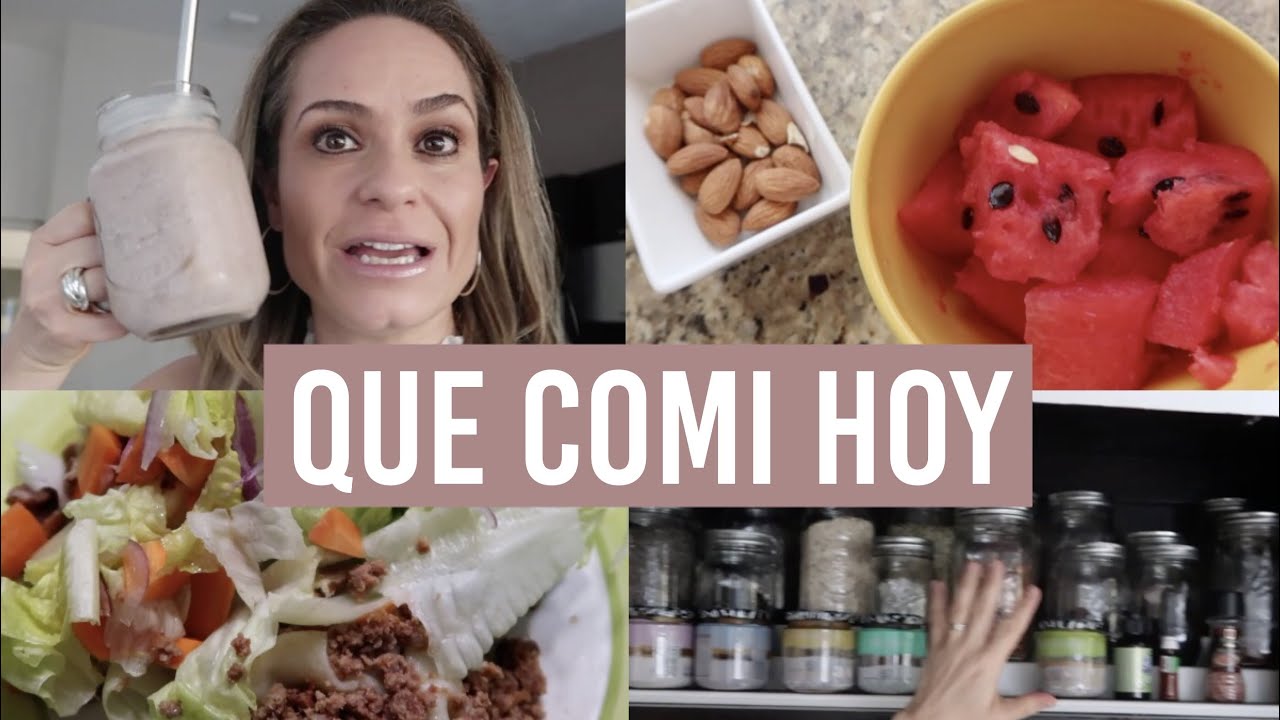 Que Comi Hoy (Como Guardo Mis Superfoods, Nutrismoothie, Colaciones)