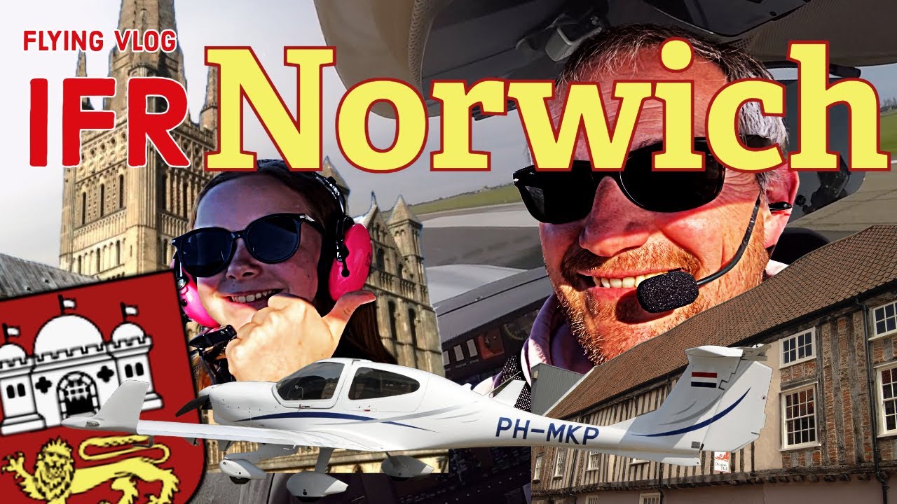2025 UK trip part II of II: Rotterdam (EHRD) to Norwich (EGSH) #DA40NG #IFR