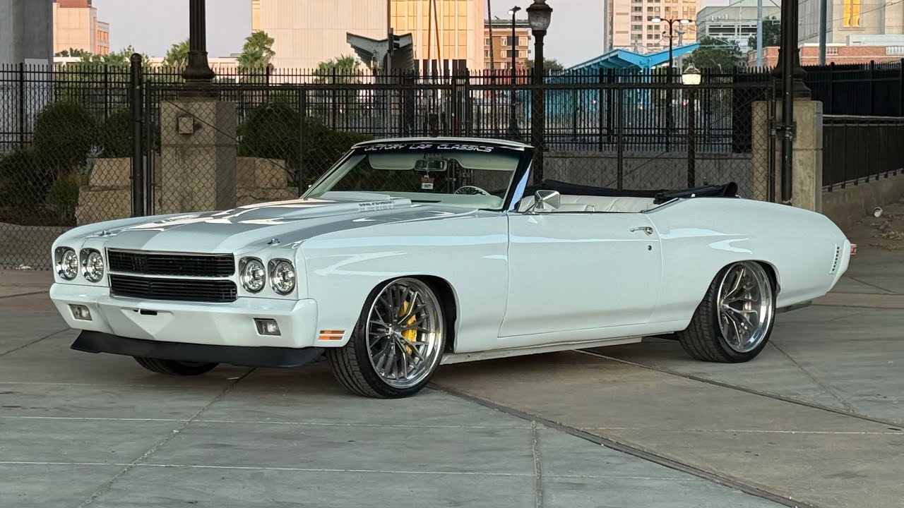 FOR SALE  CALL 9168567931 or Victorylapclassics.net   1970 LT4 SuperCharged Chevelle Restomod 