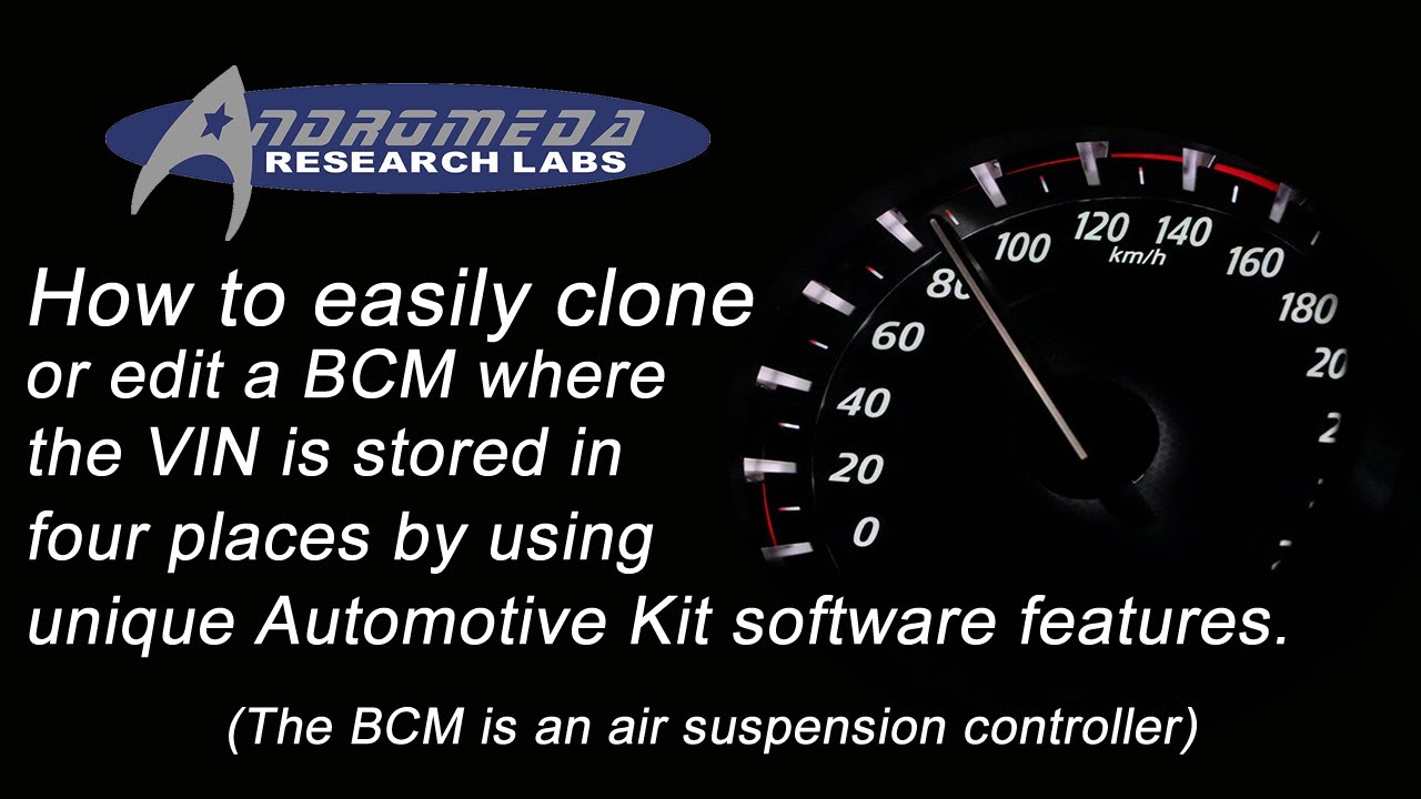 How to clone BCM Modules or VIN change/VIN edit a BODY CONTROLLER with the VIN stored in four places