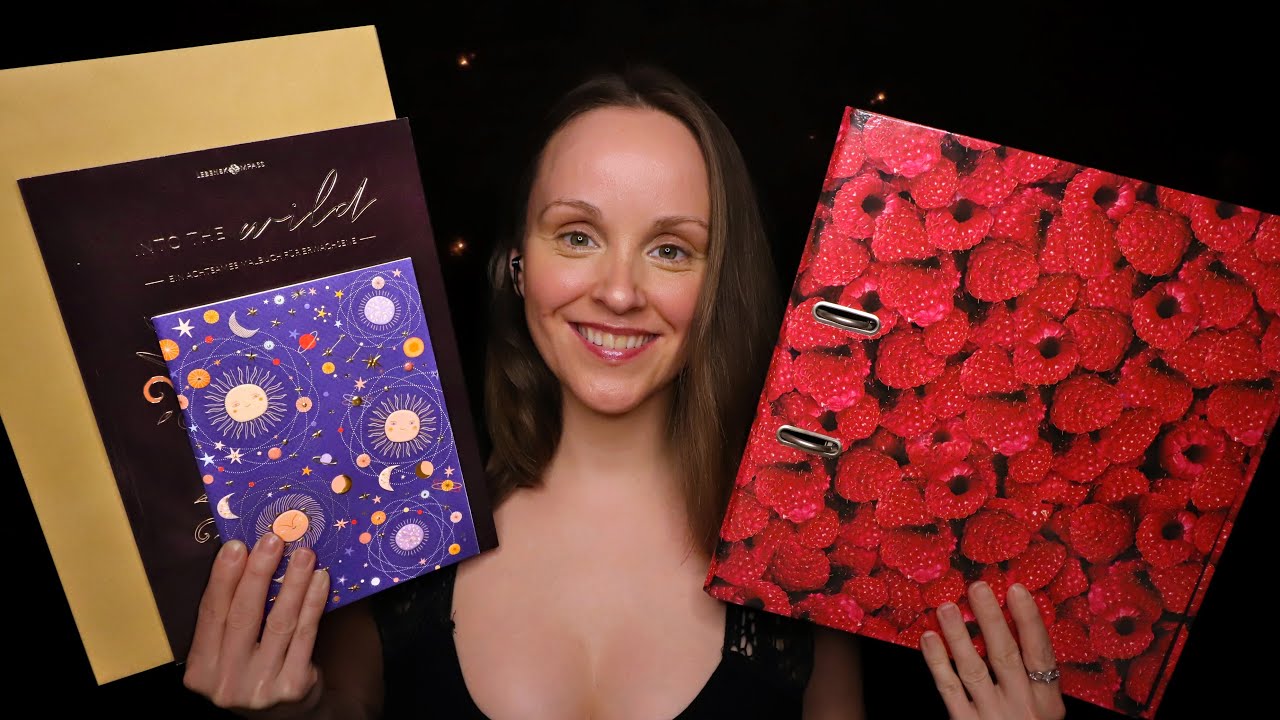 DEIN ENTSPANNTER ASMR XXL SCHREIBWARENLADENBESUCH 🌖 PAPIERGERÄUSCHE, TAPPING, KNISTERN ⭐ GEFLÜSTERT