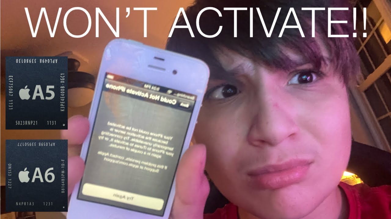 a5-a6 devices aren’t activating right now..