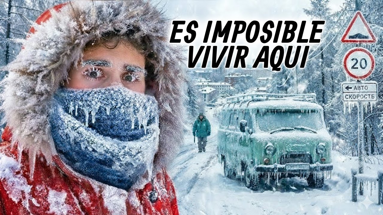 Aquí el frío te mata en minutos: Yakutsk, la ciudad más fría del mundo