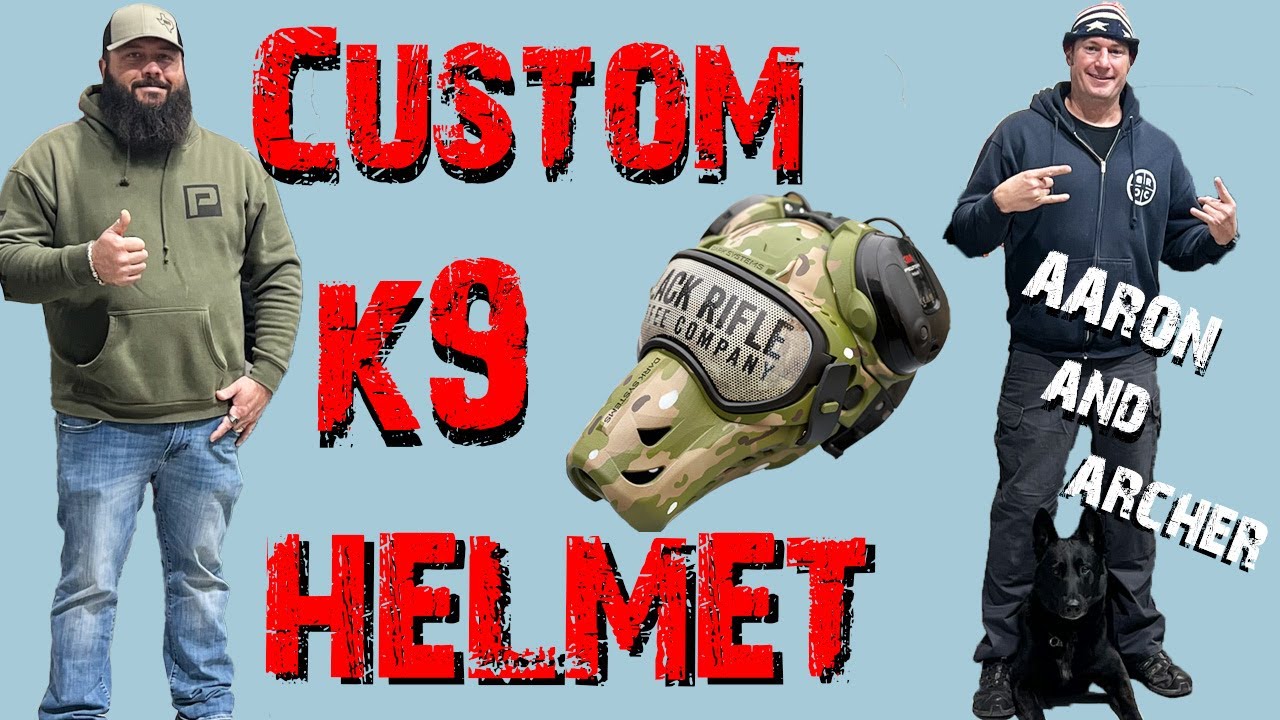 Custom K9 Helmet