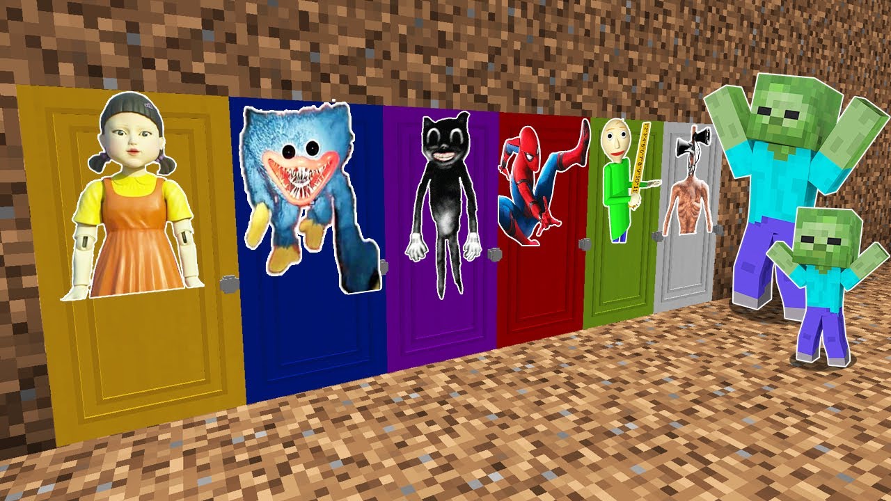 HANGİ ESRARENGİZ GİZLİ TOPRAK KAPIYI SEÇMELİYİM? 😱 - Minecraft