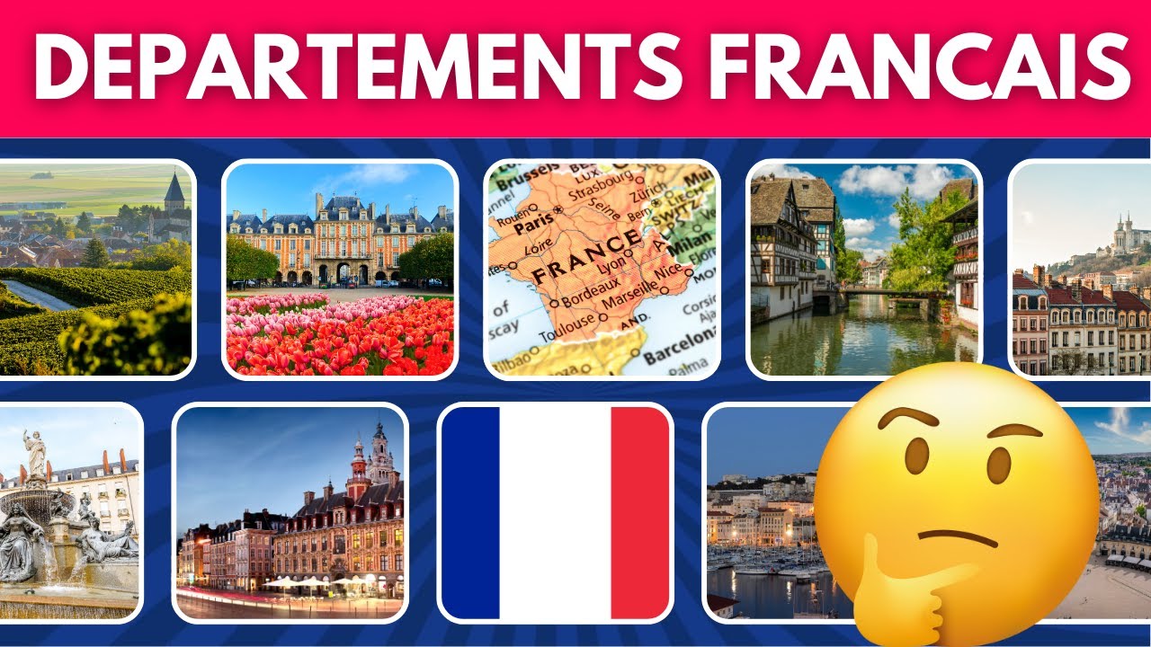 Quiz: Les départements français - 20 Questions